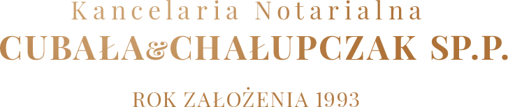 Kancelaria Notarialna CUBAŁA&CHAŁUPCZAK S.C.